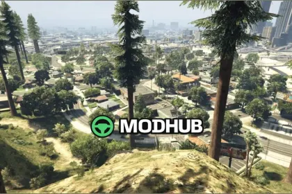 Рослинність Міррор Парк / Вражаючий Ymap для GTA 5 — 3