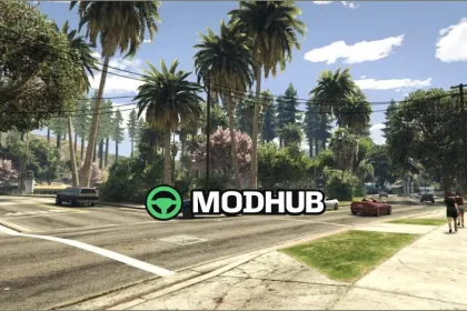 Рослинність Міррор Парк / Вражаючий Ymap для GTA 5 — 5