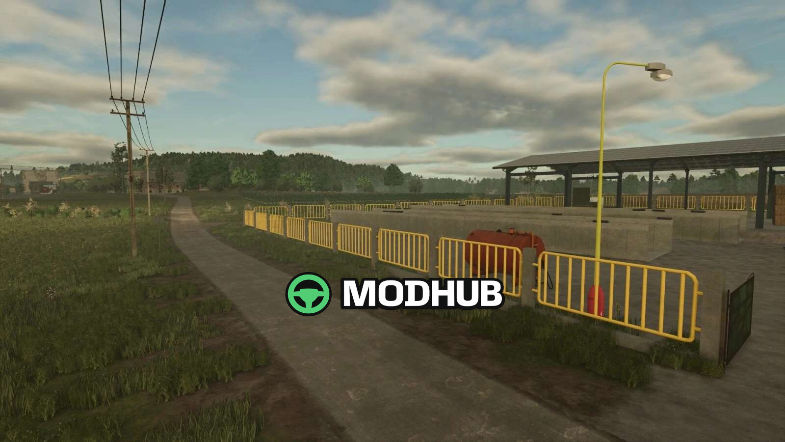 Mod na Płotki Husbandry Fence v1000 dla Farming Simulator 25
