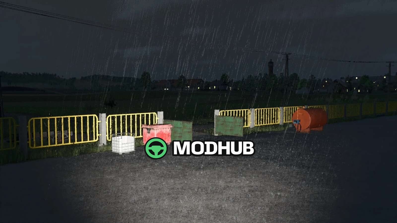 Mod na Płotki Husbandry Fence v1000 dla Farming Simulator 25