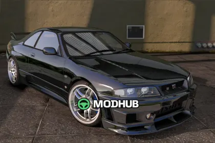 Wheel Nissan GT R R33 Replace GTA 5 Vehicle Mod — 5