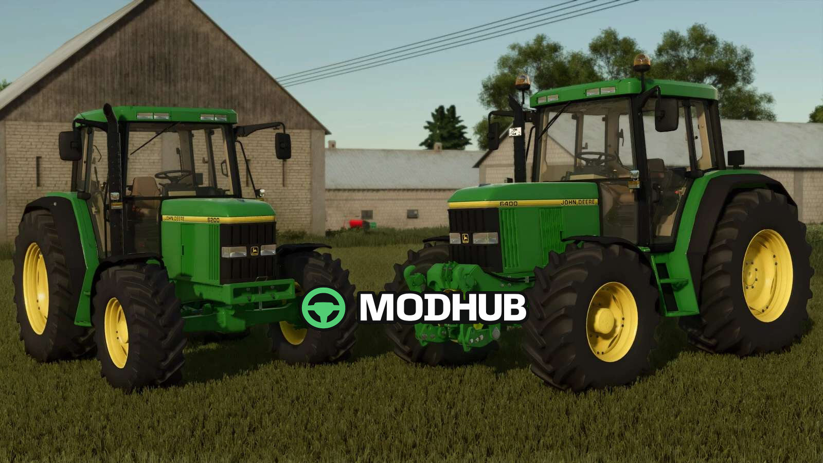 Мод на Трактори John Deere 6000 Series для Фермер Симулятор 25