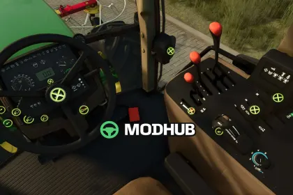 Мод на Трактори John Deere 6000 Series для Фермер Симулятор 25 — 5