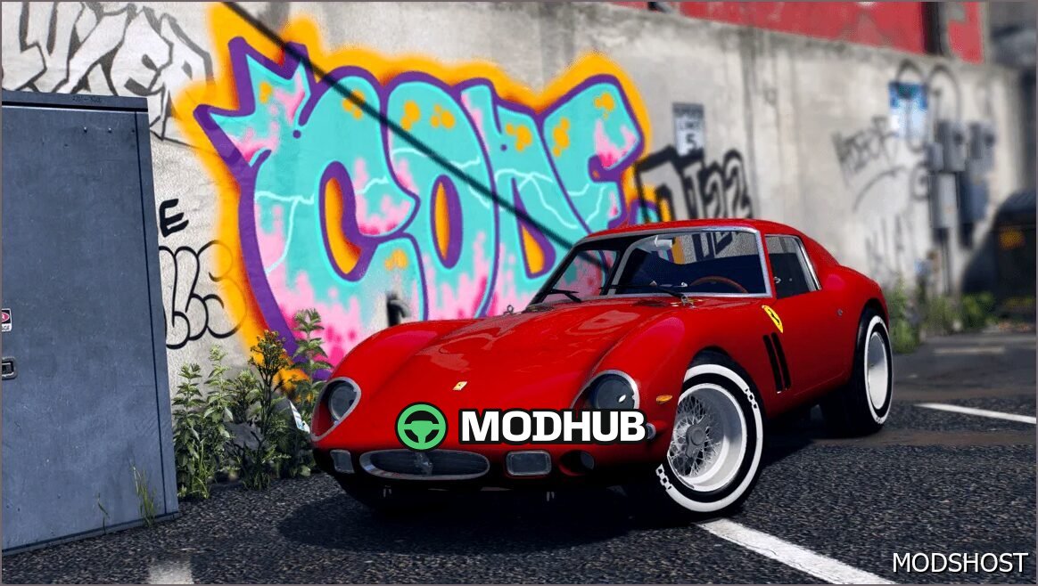 1962 Ferrari 250 GTO ADD on V1.2 GTA 5 Vehicle Mod