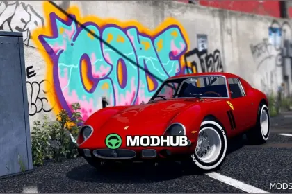 1962 Ferrari 250 GTO ADD on V1.2 GTA 5 Vehicle Mod — 1