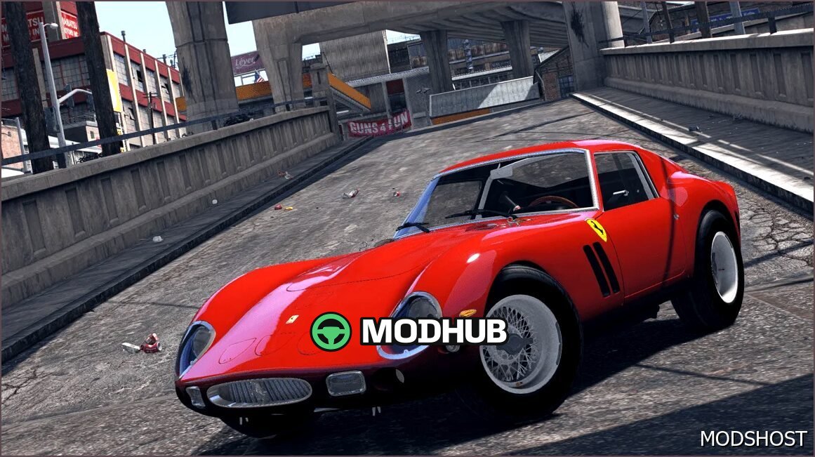 1962 Ferrari 250 GTO ADD on V1.2 GTA 5 Vehicle Mod