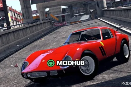 1962 Ferrari 250 GTO ADD on V1.2 GTA 5 Vehicle Mod — 2