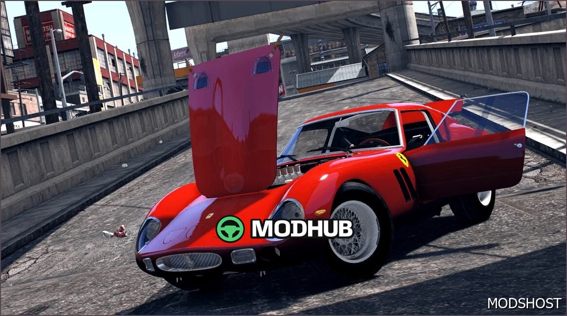 1962 Ferrari 250 GTO ADD on V1.2 GTA 5 Vehicle Mod
