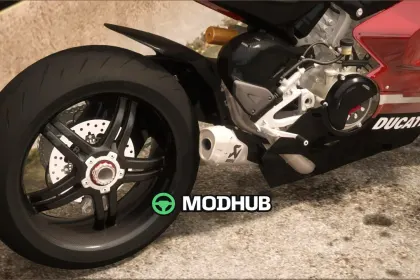 2021 Ducati Superleggera V4 ADD on GTA 5 Vehicle Mod — 3