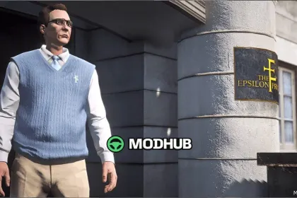 Epsilon Fleece MP Male Grand Theft Auto V Player Mod