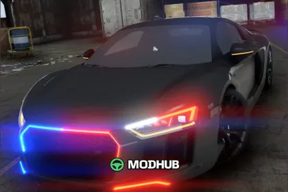 Audi R8V10: Вражаючий та потужний автомобіль — 1