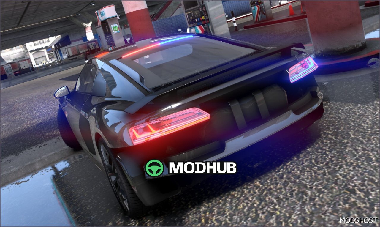 Audi R8V10: Вражаючий та потужний автомобіль