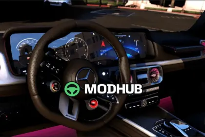 Mercedes Benz G550 2025 Animated | Vehfuncs V | Extras | ADD on V1.1 GTA 5 Vehicle Mod — 1