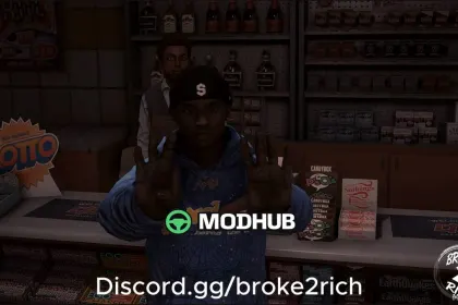 Żywy LIL Scoom 89 Mod Gracza do GTA 5