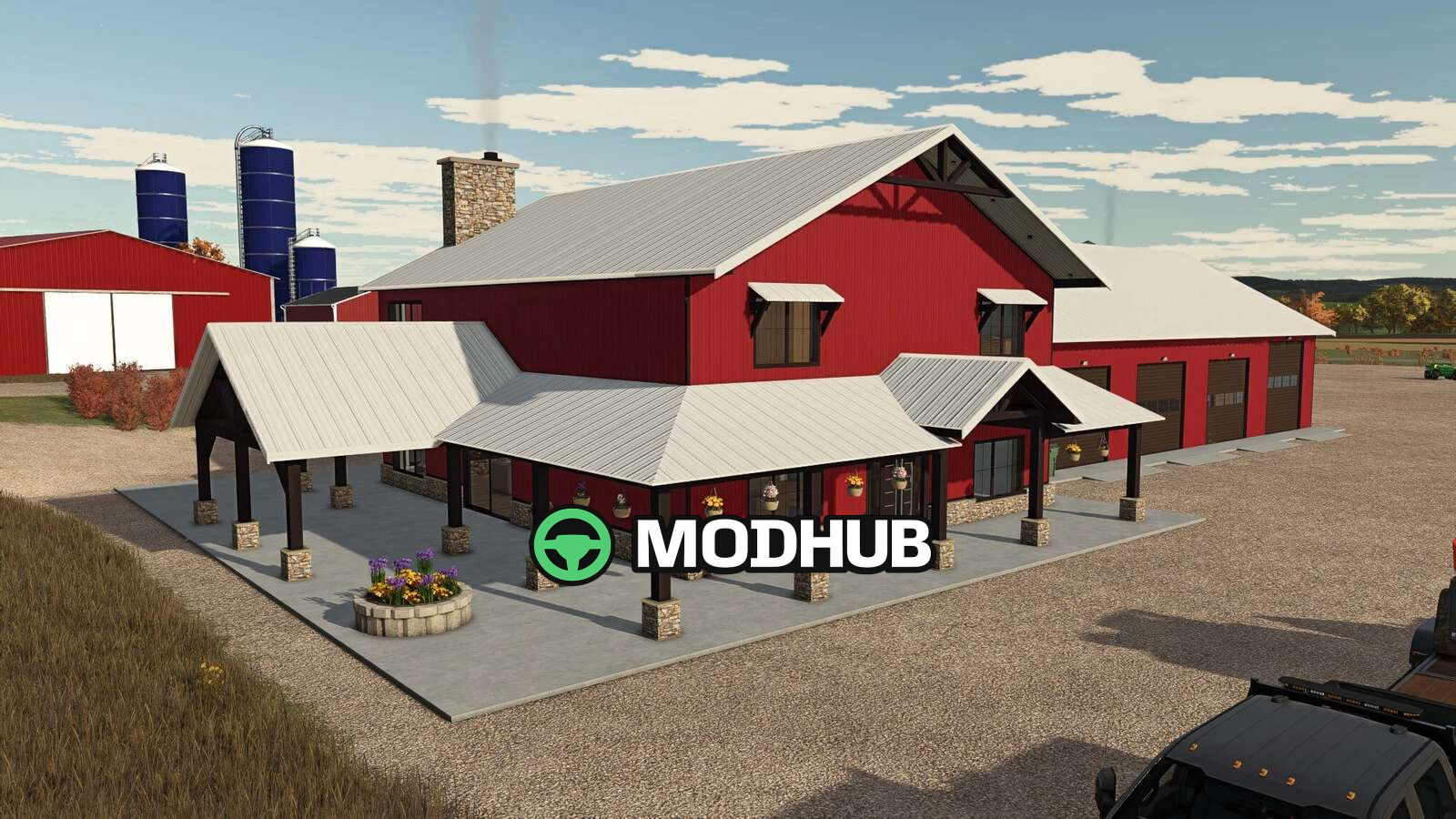 Mod für Bauernhäuser BarnDom v1000 für Landwirtschafts-Simulator 25