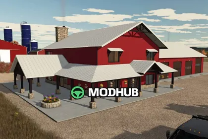 Мод на Фермерські будинки BarnDom v1.0.0.0 для Фермер Симулятор 25 — 1