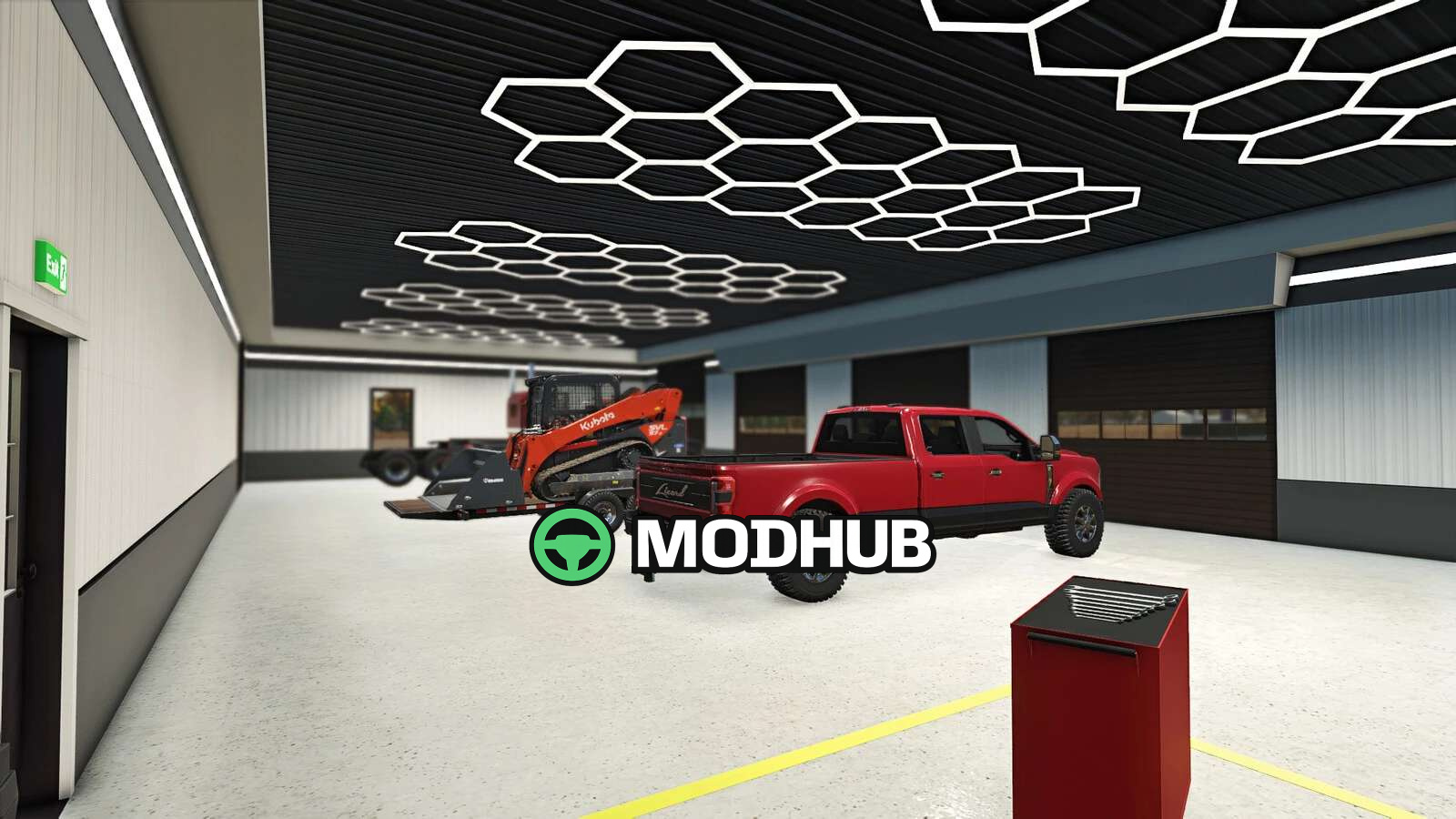 Мод на Фермерські будинки BarnDom v1.0.0.0 для Фермер Симулятор 25