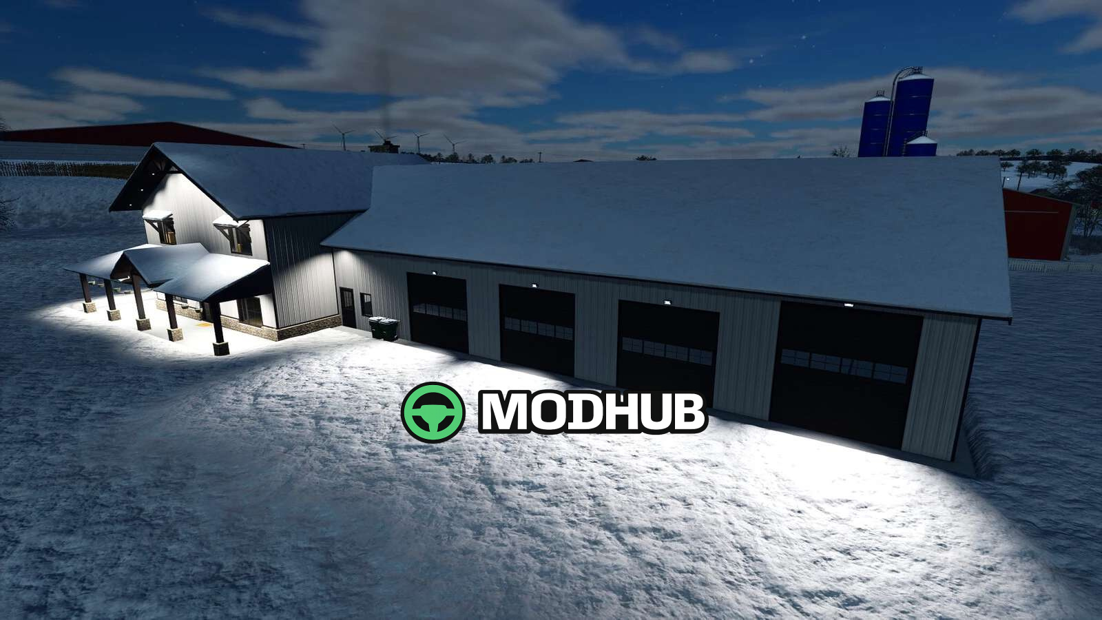 Мод на Фермерські будинки BarnDom v1.0.0.0 для Фермер Симулятор 25