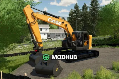 Вражаючий навантажувач Case / Link Belt 245 Farming Simulator 22 — 4