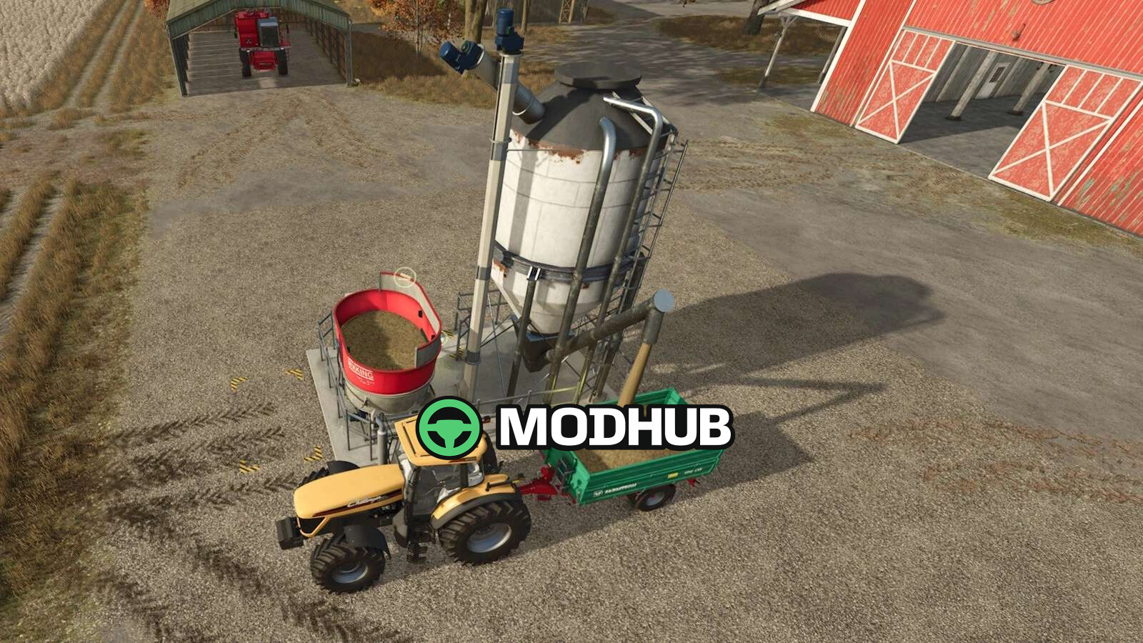 Mod für Produktionsobjekte Feedmixer v1000 für Farming Simulator 25