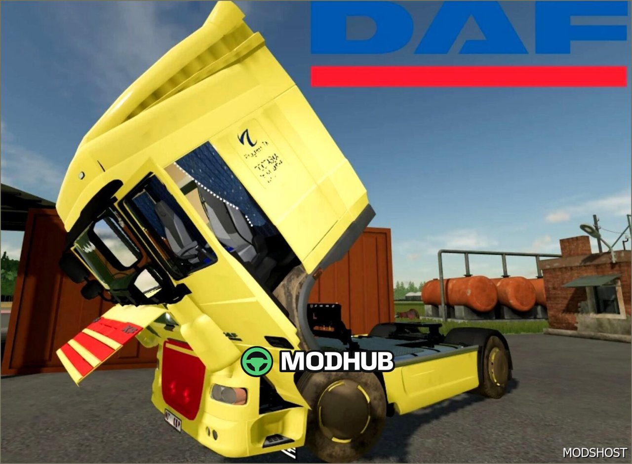 DAF XF 105.410 - потужний та стильний мод вантажівки