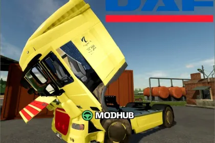 DAF XF 105.410 - потужний та стильний мод вантажівки