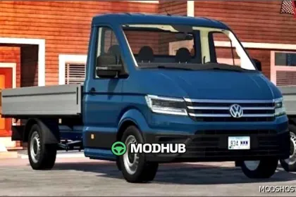 Volkswagen Crafter Платформа Strabag FS22 - Вражаючий Мод — 2