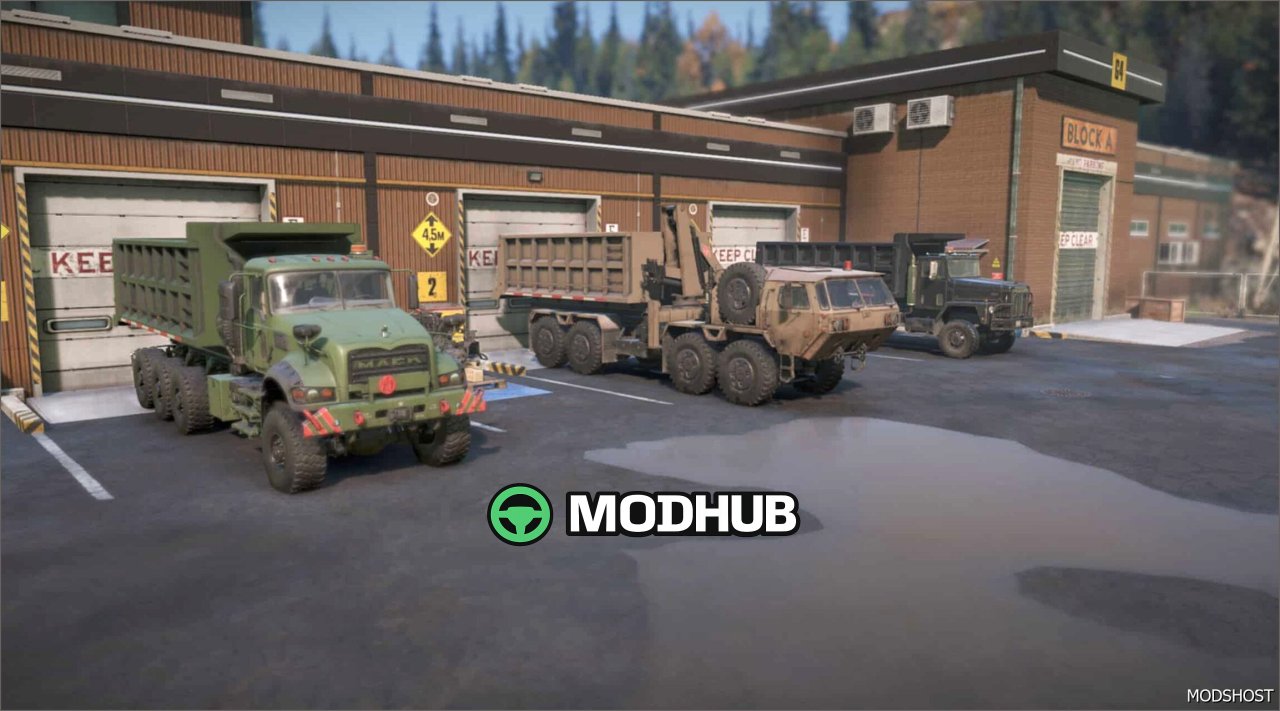 Twm’s Fabwerkz 2 Slot Universal Dump BED Pack V1.1 - Stylish and Functional