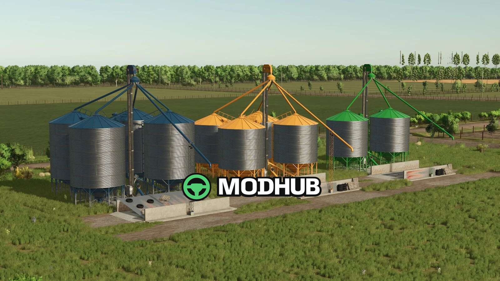 Мод на Сховища (Силоси) South American Silo Pack v1.0.0.0 для Фермер Симулятор 25