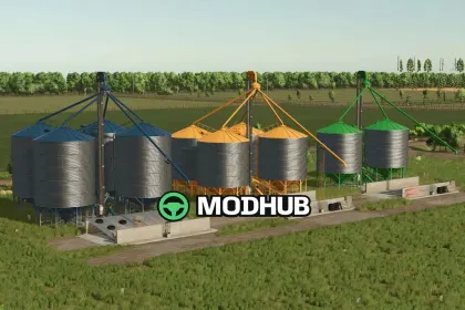 Мод на Сховища (Силоси) South American Silo Pack v1.0.0.0 для Фермер Симулятор 25 — 3
