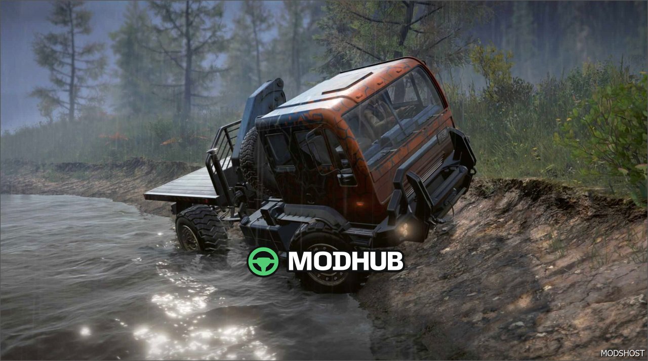 NKD GS Караван: Потужний та компактний вантажівка SnowRunner