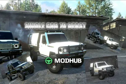 Однокабінний 70 Звір V0.0.1 - Потужний автомобіль мод