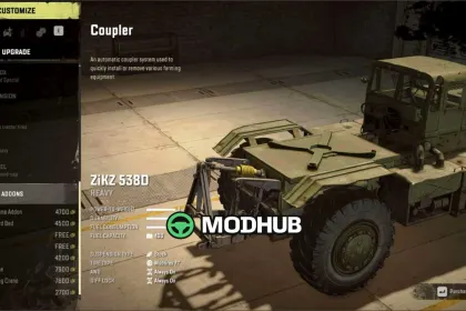 Beeindruckendes Zikz 538D SnowRunner Truck Mod — 4