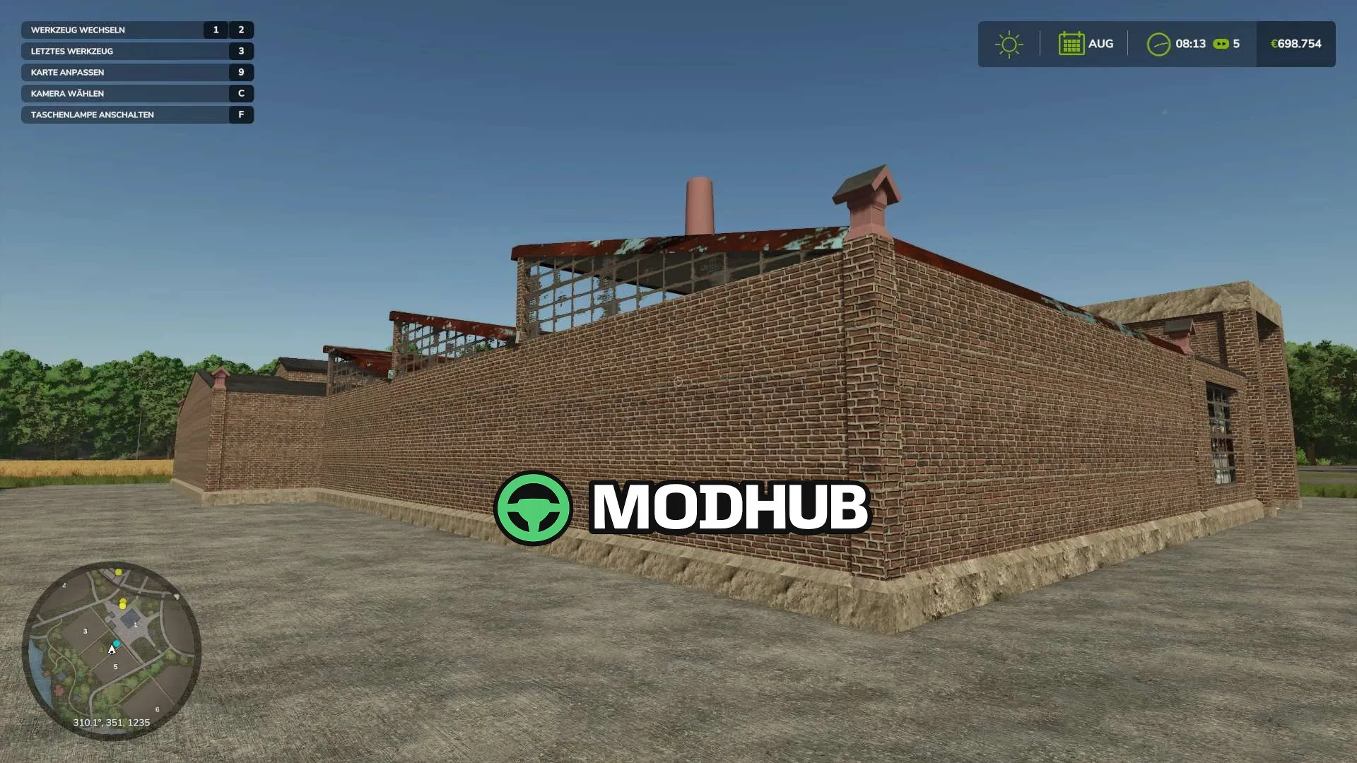 Mod na Produkcję Oil Mill v1001 dla Farming Simulator 25