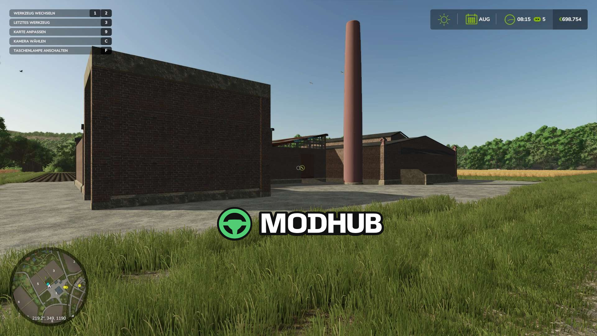 Mod na Produkcję Oil Mill v1001 dla Farming Simulator 25