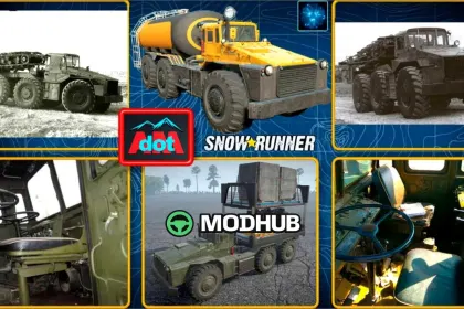 Вантажівка WAZ 853 SnowRunner - потужна та надійна