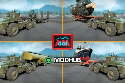 WAZ 853 SnowRunner Truck Mod - Leistungsstark und Zuverlässig — 4