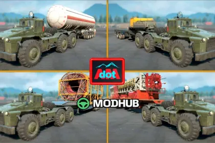 WAZ 853 SnowRunner Truck Mod - Leistungsstark und Zuverlässig — 5