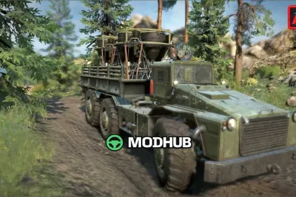 WAZ 853 SnowRunner Truck Mod - Leistungsstark und Zuverlässig — 6