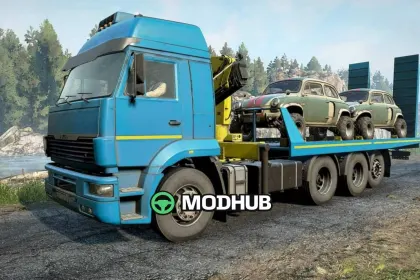 Azov 5000 8×4 – leistungsstarker und vielseitiger Lkw V1.1 — 2