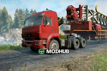 Azov 5000 8×4 – leistungsstarker und vielseitiger Lkw V1.1 — 3