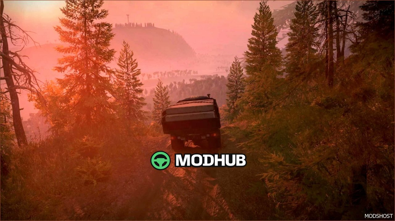 Карта Рібблетон Валі  – захоплююча мапа для SnowRunner