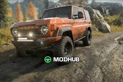 Impressive High Lander J76 V1.1 SnowRunner Car Mod — 3