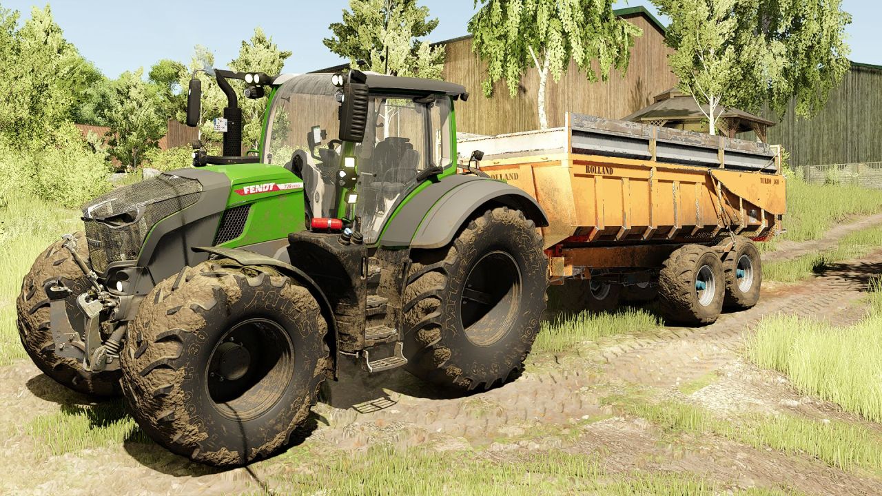 Ефективний Трактор Fendt 700 WG Vario Series для Farming Simulator 25