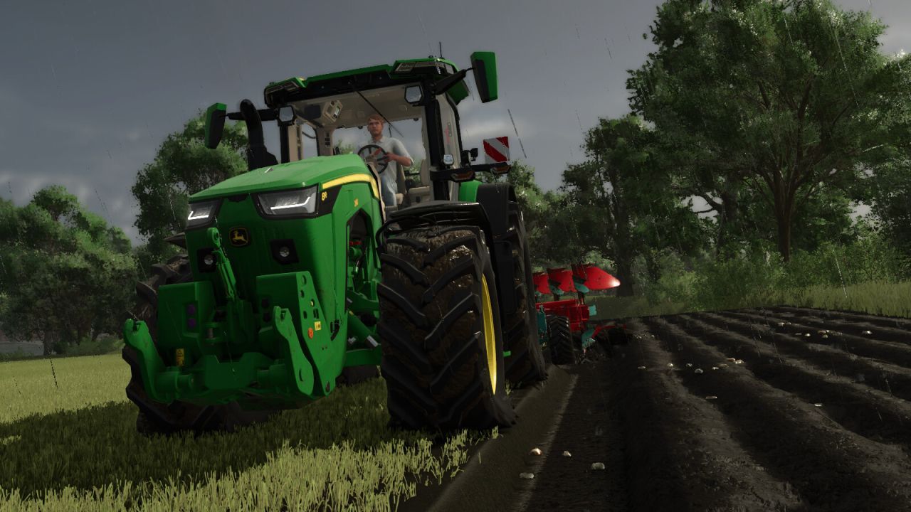 Ефективний Мод на Змінний Тиск Шин для Farming Simulator 25