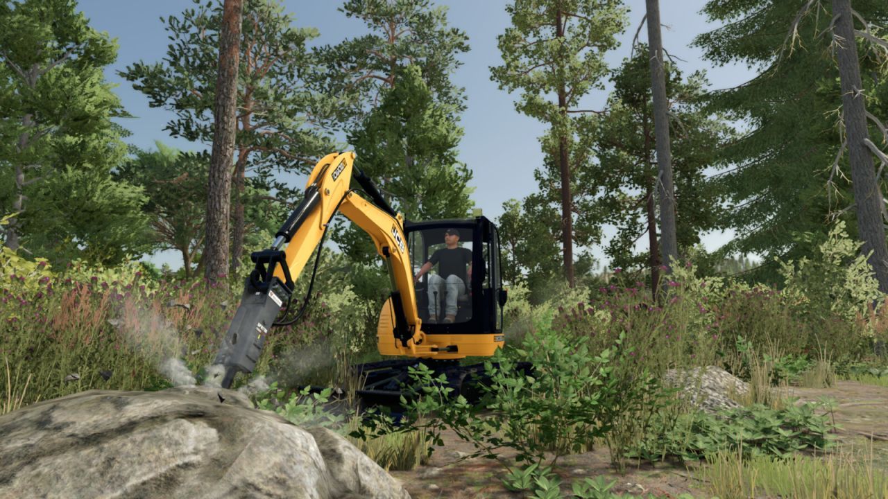 Ефективний Міні Екскаватор JCB 8030 ZTS для Farming Simulator 25