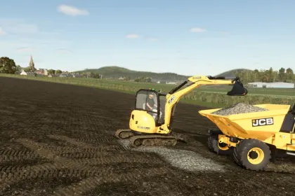 Ефективний Міні Екскаватор JCB 8030 ZTS для Farming Simulator 25 — 3