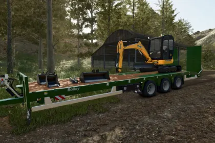 Ефективний Міні Екскаватор JCB 8030 ZTS для Farming Simulator 25 — 4