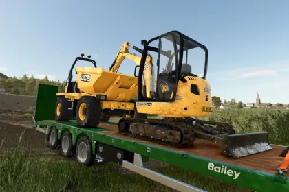 Ефективний Міні Екскаватор JCB 8030 ZTS для Farming Simulator 25 — 5