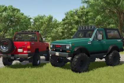 Ефективний Nissan Safari 1985 для Farming Simulator 25 — 1